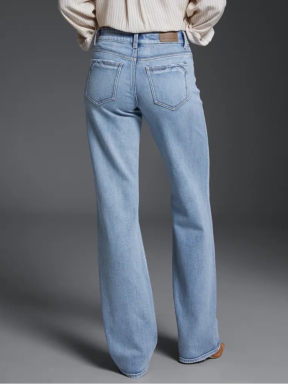 Women’s BUCKLE BLACK Fit No. 23 Classic Straight Stretch Jean- Size 24x32 - Picture 2 of 10